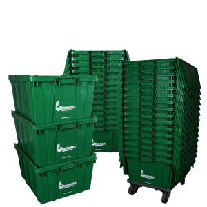 Durable Commercial Moving Boxes & Bins for Office Relocations